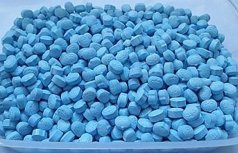 526 bin adet uyuşturucu hap ele geçirildi