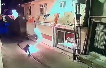 AKP binasına molotof kokteyli ile saldıran şüpheli AKP'li yöneticinin akrabası çıktı