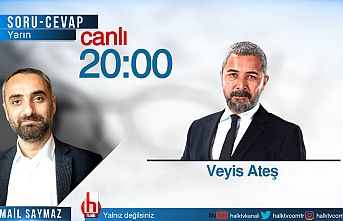 Veyis Ateş Halk TV'de İsmail Saymaz'ın sorularını yanıtlıyor