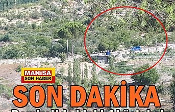 Demirci'de bir kişi köstebek tabancasından yaralandı
