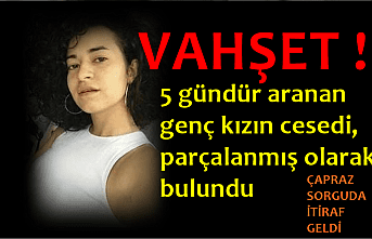 Kayıp Üniversiteli Paramparça Edilmiş Olarak Bulundu