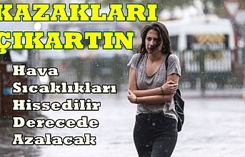 Hava Sıcaklığı Hissedilir Derecede Azalarak Mevsim Normallerinin 5 ila 7 Derece Altında Seyredecek