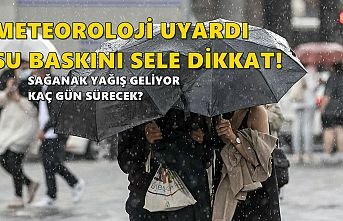 Meteoroloji uyardı! Sağanak yağış geliyor, su baskını ve sele dikkat!