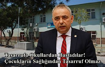 Tasarrufa Okullardan Başladılar! Çocukların Sağlığından Tasarruf Olmaz