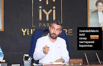Usulsüzlüklerin üstü cevap vermeyerek kapanmaz