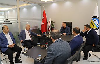 Başkan Bilgin'den Esnaf Kefalet Kooperatifine Ziyaret