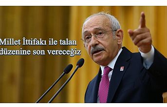 Millet İttifakı ile talan düzenine son vereceğiz
