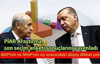 AKP'nin ve MHP'nin oy oranındaki düşüş dikkat çekti