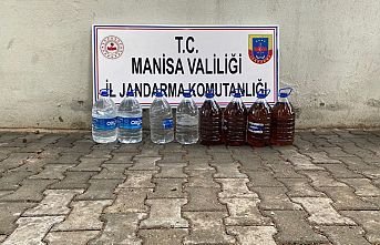Kaçak Alkollü İçki Üretiyordu! Jandarmaya Yakalandı