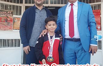 Shotokan Karate Şampiyonası’nda Türkiye'yi temsil etti! Derece yaptı, coşkuyla karşılandı