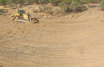 Minnetler 'de oluşturulan 2 HİS göletinde su tutulmaya başlandı