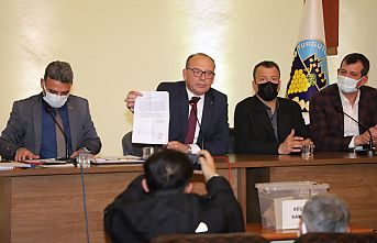 Başkan Akın, elinde belgeyle konuştu ! "Asılsız iddialara cevabı İçişleri Bakanı Süleyman Soylu vermiştir! Haksız yere iftira atanlarla helalleşebilir miyim bilmiyorum!"