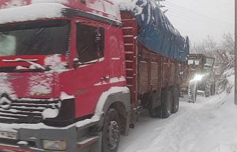 Ekiplerin Yoğun Kar Mesaisi