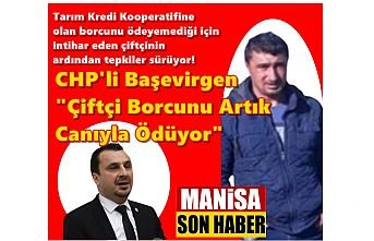 Tarım Kredi Kooperatifine olan borcunu ödeyemediği için intihar eden çiftçinin ardından tepkiler sürüyor!