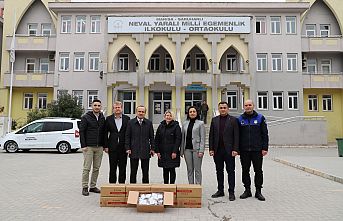 Saruhanlı Belediyesi'nden Öğrencilere Kuru Üzüm