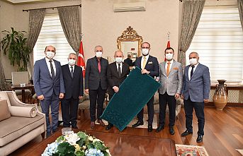 Demirci Ticaret ve Sanayi Odası Yönetiminden Vali Karadeniz’e Ziyaret