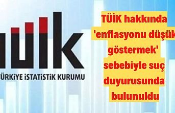 TÜİK hakkında 'enflasyonu düşük göstermek' sebebiyle suç duyurusunda bulunuldu