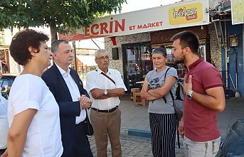 Köprübaşı’nda esnaf gezen CHP’li Balaban: Yüzü Gülen Bir Esnaf Kalmamış