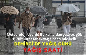 Meteoroloji Uyardı! Balkanlardan geliyor, gök gürültülü sağanak yağış, saati bile belli
