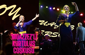 'Muazzez'li kurtuluş coşkusu