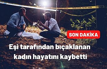 Eşi tarafından bıçaklanan kadın hayatını kaybetti