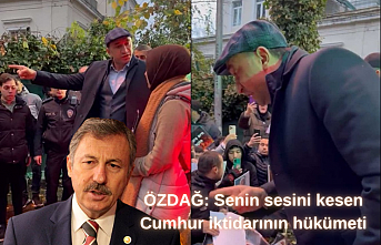 ÖZDAĞ: Senin sesini kesen Cumhur iktidarının hükümeti
