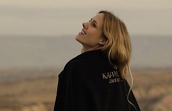 Ünlü  sinema sanatçısı Wilma Elles Kapadokya'da