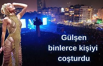 Gülşen binlerce kişiyi coşturdu