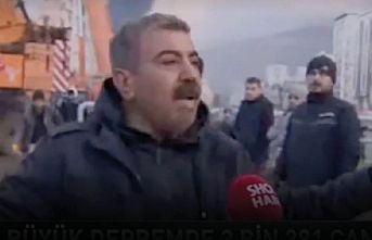 Cumhurbaşkanı'na sesini duyurmak isteyen depremzedeyi susturdular