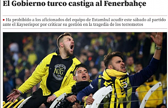 İspanya'ya böyle yansıdı! Hükümet Fenerbahçe'yi cezalandırdı