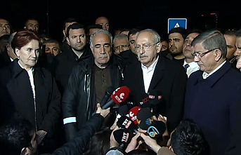 Şanlıurfa'da kimse kendini yalnız hissetmesin biz buraya yalnızca millet ittifakı olarak değil mayıs ayında kurulan iktidarın temsilcileri olarak geldik
