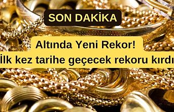 SON DAKİKA! Altında Yeni Rekor! İlk kez tarihe geçecek rekoru kırdı