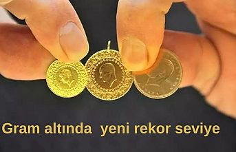 Gram altında  yeni rekor seviye