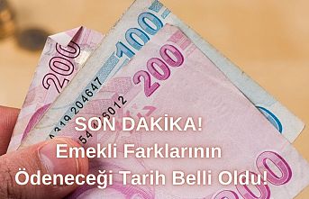 SON DAKİKA! Emekli Farklarının Ödeneceği Tarih Belli Oldu!