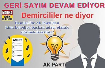 Manisa Son Haber'in büyük anketi için geri sayım devam ediyor