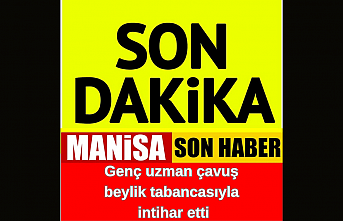 SON DAKİKA! Genç uzman çavuş beylik tabancası ile intihar etti