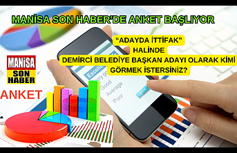 Manisa Son Haber'de anket başlıyor