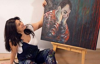 Sanata sığındı! Kanseri, fırça darbeleriyle yendi