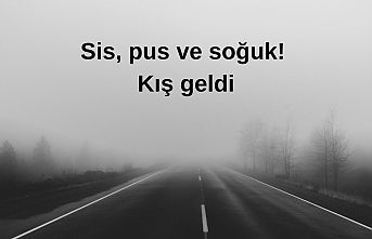 Sis, pus ve soğuk! Kış geldi