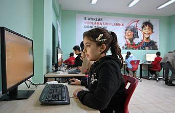 'Bu atıklar kod yazıyor' projesi 10 sınıfa ulaştı