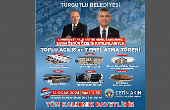 CHP Genel Başkanı Özgür Özel’in Katılacağı Toplu Açılış ve Temel Atma Töreni 12 Ocak Cuma Günü