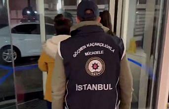 İçişleri kırmızlı bültenlileri İstanbul'da 'Kafes'ledi