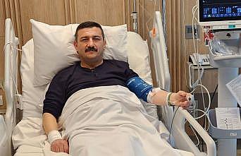 İYİ Partili başkan adayı Türkoğlu anjiyo oldu