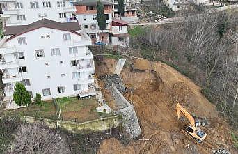 Toprak kayan alan güvenli hale getirildi