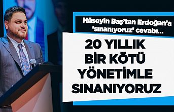20 yıllık bir kötü yönetimle sınanıyoruz