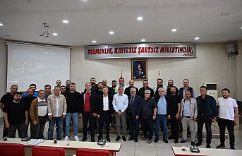 Başkan  Okur, Galericiler Sitesi Projesi kapsamında galerici esnafını dinledi