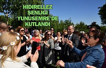 Hıdırellez Şenliği Yunusemre'de Kutlandı