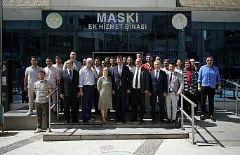 Başkan Zeyrek, mesai arkadaşlarının bayramını kutladı