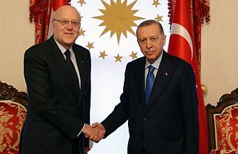 Cumhurbaşkanı Erdoğan, Lübnan Başbakanı ile görüştü