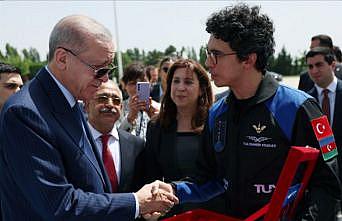 Cumhurbaşkanı Erdoğan, Türkiye’nin ikinci astronotu Atasever ile görüştü